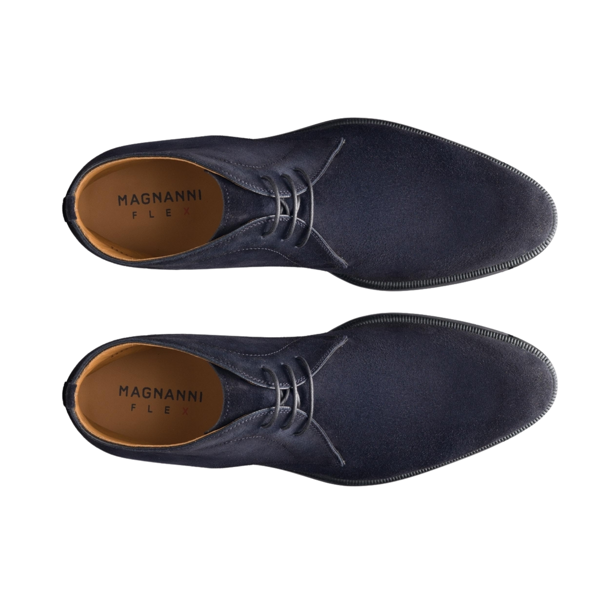 Harvy Navy Suede Chukka Boot by Magnanni The QG