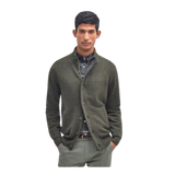 Barbour Essential Patch Knit Cardigan Sweater Jacket