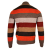 Alan Paine Lyndhurst Stripe Quarter Zip Mock Neck