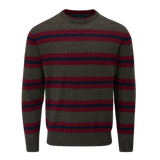 Alan Paine Stripe Crew Neck