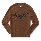 Duck Head Flying Mallard Intarsia Merino Crewneck Sweater