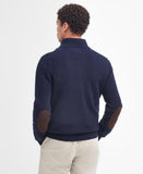 Barbour Essential Elbow Patch Half Zip Jumper