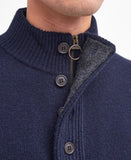 Barbour Essential Elbow Patch Half Zip Jumper