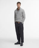 Barbour Essential Elbow Patch Half Zip Jumper