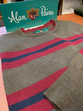 Alan Paine Stripe Crew Neck