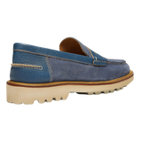 Donald Pliner Jimmy 2 Loafers Light Blue Suede