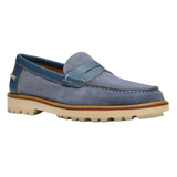 Donald Pliner Jimmy 2 Loafers Light Blue Suede