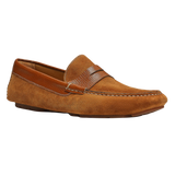 Donald Pliner Maverick Driving Shoes Cognac Suede