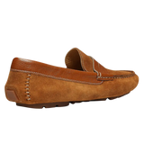 Donald Pliner Maverick Driving Shoes Cognac Suede