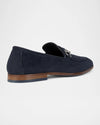 Donald Pliner Slade Metal Bit Suede Loafer