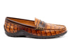 Martin Dingman Bill Alligator Grain Penny Loafers