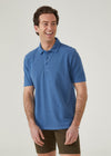 Alan Paine Weymouth Washed Effect Polo Shirt in 4 Colors